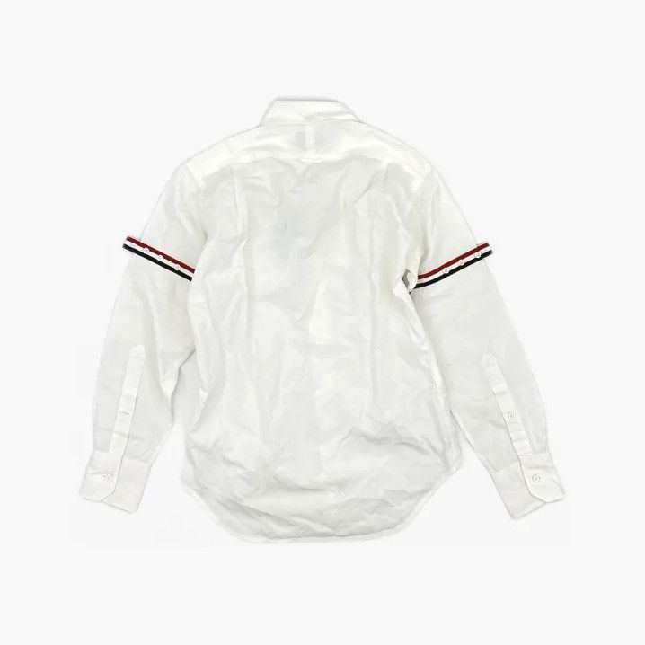 Thom Browne Thom Browne Striped Long Sleeve Shirt for Men Size US S / EU 44-46 / 1 - 3 Thumbnail