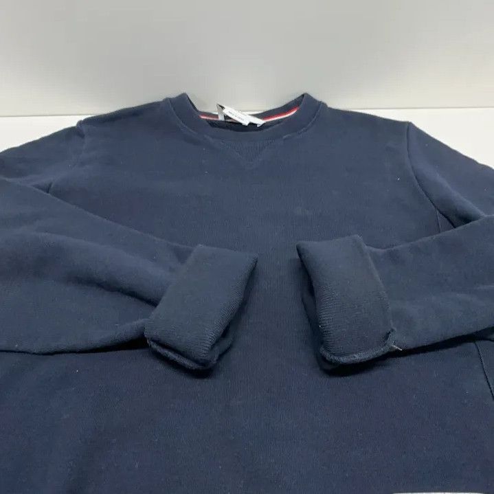 Thom Browne Thom Browne Classic Navy Striped Crewneck Sweatshirt Size US S / EU 44-46 / 1 - 11 Thumbnail
