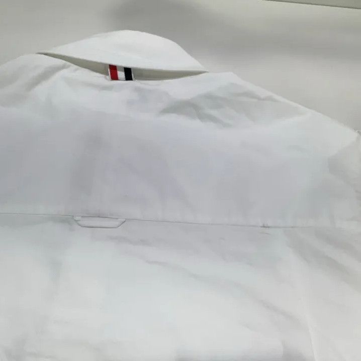 Thom Browne Thom Browne Classic White Button-Up Shirt Size US M / EU 48-50 / 2 - 11 Thumbnail