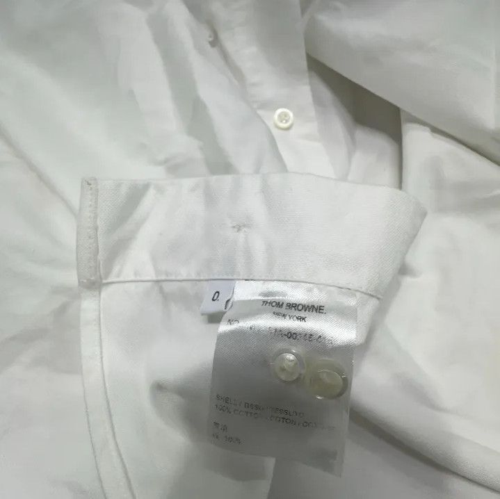 Thom Browne Thom Browne Classic White Button-Up Shirt Size US M / EU 48-50 / 2 - 4 Thumbnail