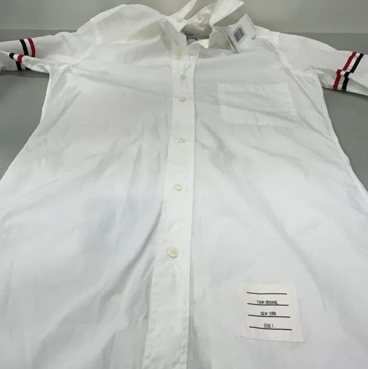 Thom Browne Thom Browne Classic Striped Long Sleeve Shirt Size US S / EU 44-46 / 1 - 10 Thumbnail