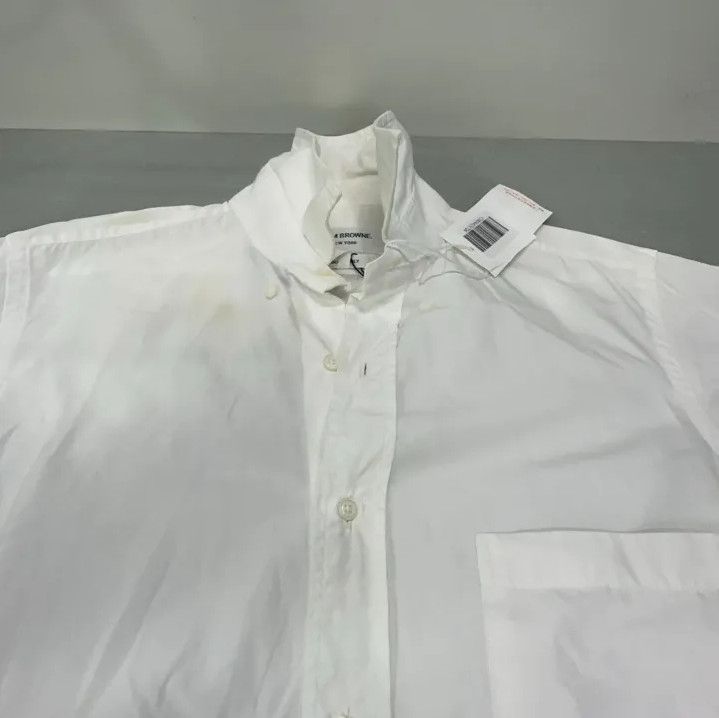 Thom Browne Thom Browne Classic Striped Long Sleeve Shirt Size US S / EU 44-46 / 1 - 9 Thumbnail