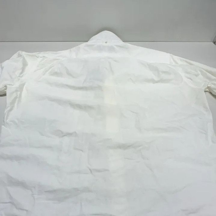 Thom Browne Thom Browne Classic White Long Sleeve Shirt Size US M / EU 48-50 / 2 - 14 Thumbnail