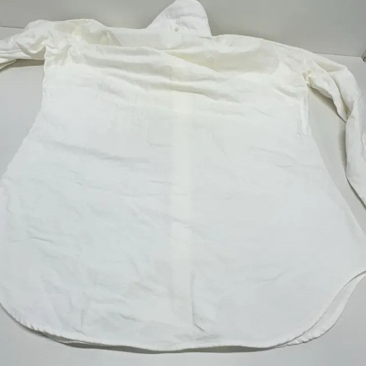 Thom Browne Thom Browne Classic White Long Sleeve Shirt Size US M / EU 48-50 / 2 - 15 Thumbnail