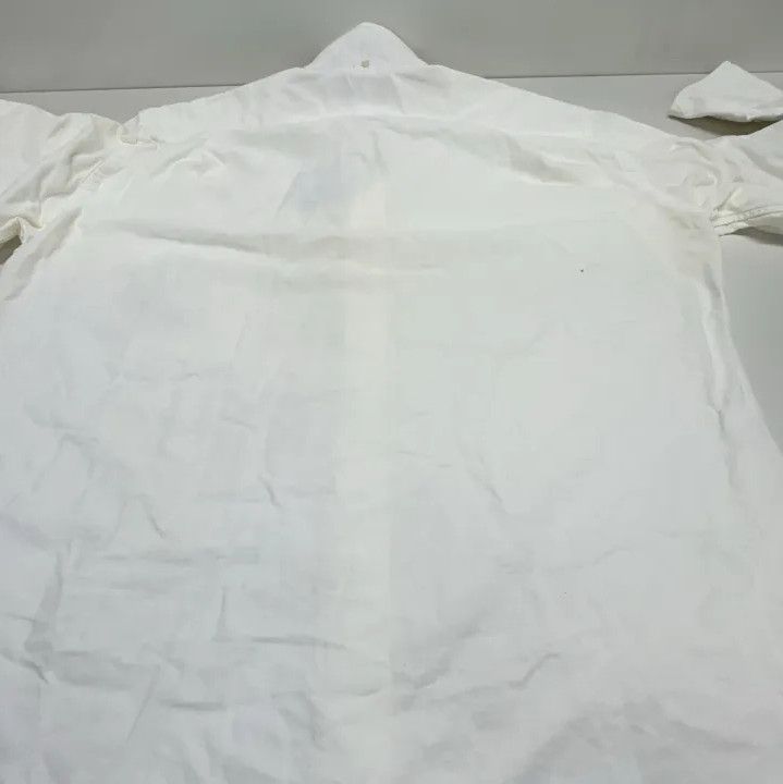 Thom Browne Thom Browne Classic White Long Sleeve Shirt Size US M / EU 48-50 / 2 - 7 Thumbnail