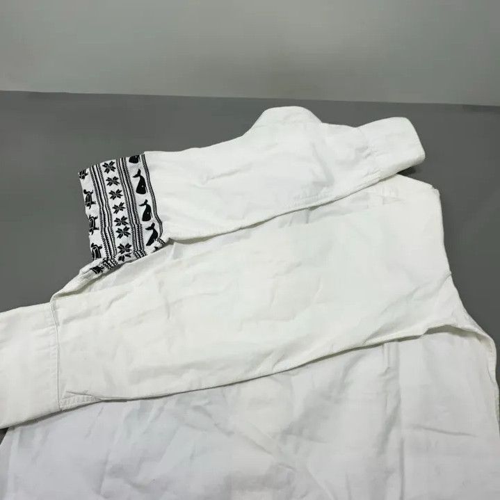 Thom Browne Thom Browne White Whale Embroidery Shirt Size US M / EU 48-50 / 2 - 7 Thumbnail