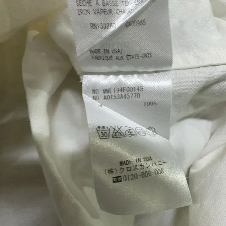 Thom Browne Thom Browne White Whale Embroidery Shirt Size US M / EU 48-50 / 2 - 5 Thumbnail