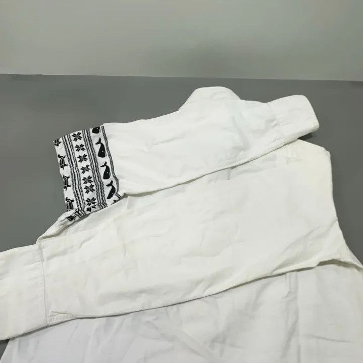Thom Browne Thom Browne White Whale Embroidery Shirt Size US M / EU 48-50 / 2 - 14 Thumbnail