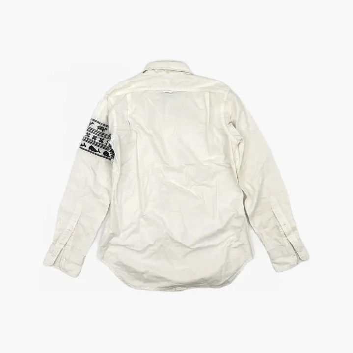 Thom Browne Thom Browne White Whale Embroidery Shirt Size US M / EU 48-50 / 2 - 3 Thumbnail