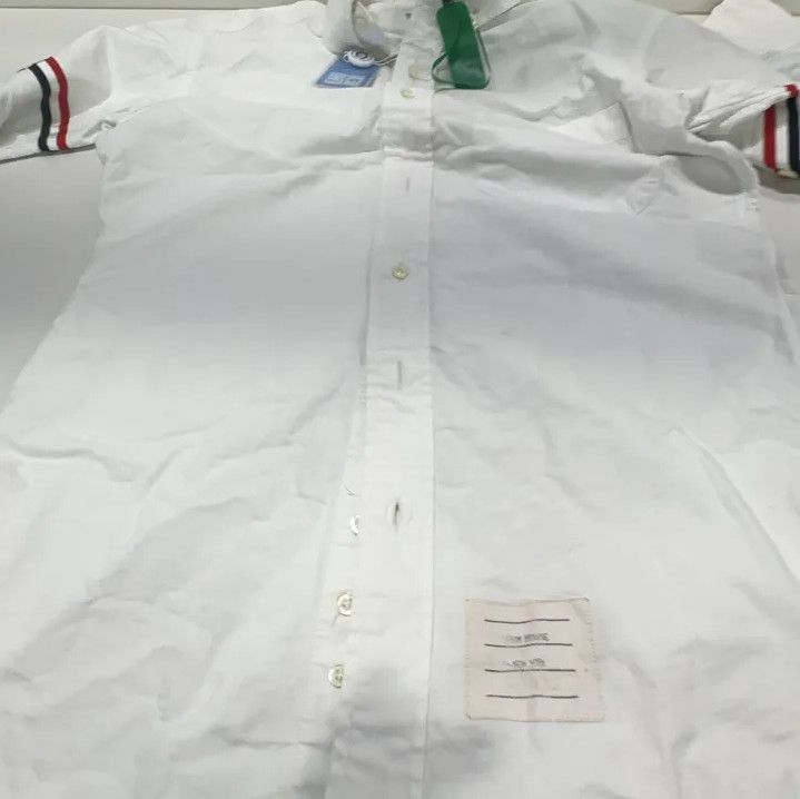 Thom Browne Thom Browne Classic Striped Long Sleeve Shirt Size US XS / EU 42 / 0 - 10 Thumbnail