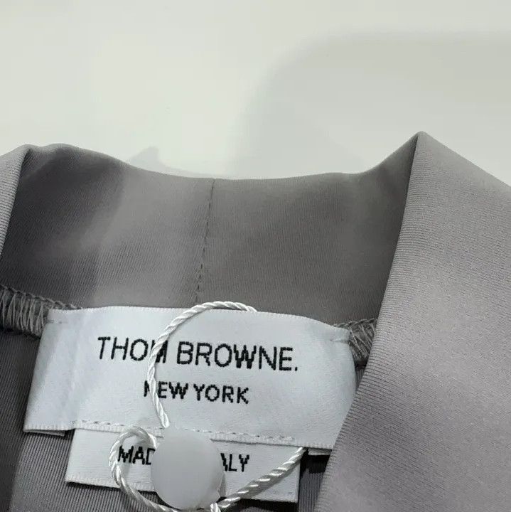 Thom Browne Thom Browne Gray Striped Sweater for Boys Size US M / EU 48-50 / 2 - 5 Thumbnail
