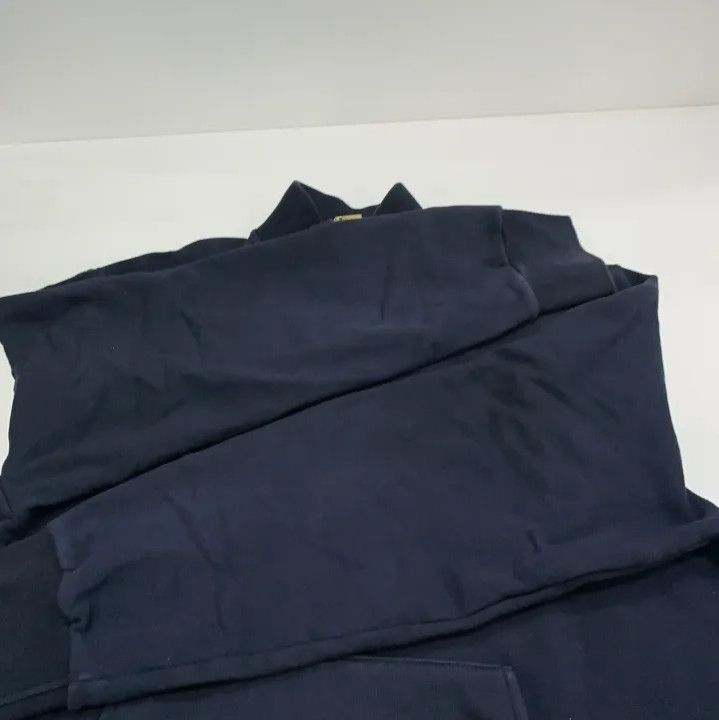 Thom Browne Thom Browne Blue Striped Half-Zip Sweatshirt Size US XXS / EU 40 - 13 Thumbnail
