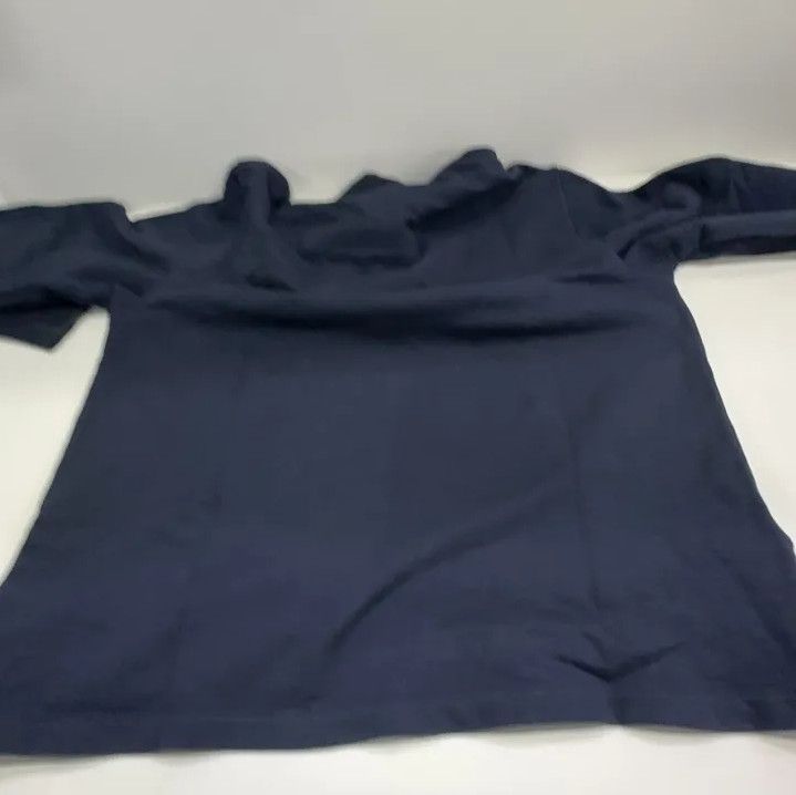 Thom Browne Thom Browne Blue Striped Half-Zip Sweatshirt Size US XXS / EU 40 - 17 Thumbnail