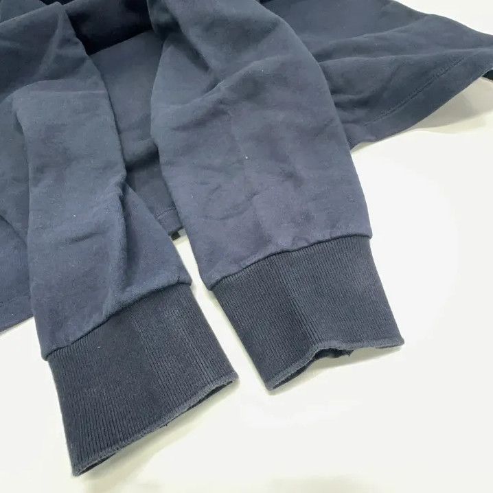 Thom Browne Thom Browne Blue Striped Half-Zip Sweatshirt Size US XXS / EU 40 - 7 Thumbnail