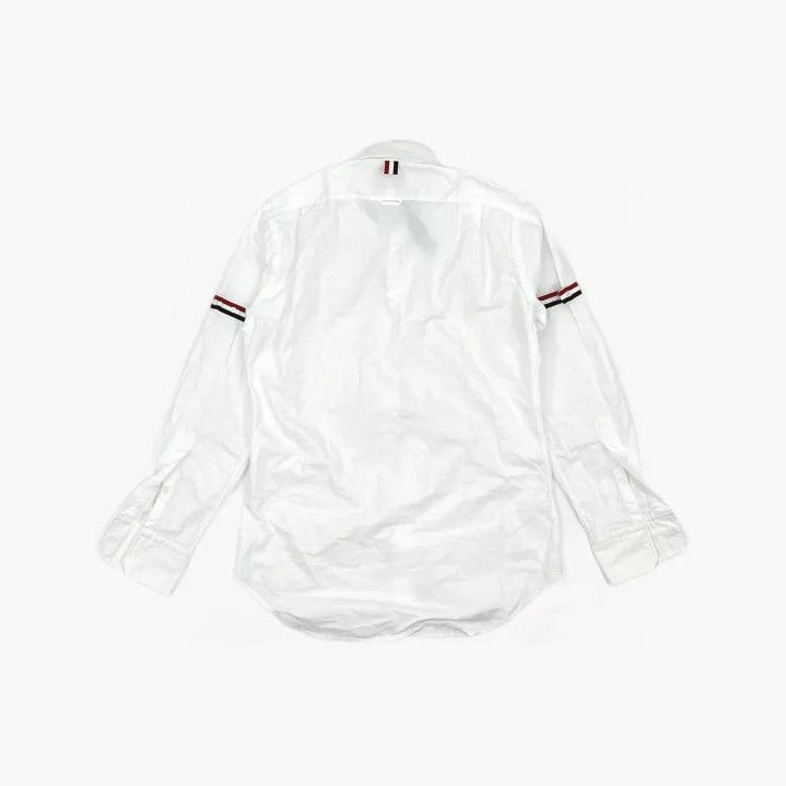 Thom Browne Thom Browne Striped Long Sleeve Shirt for Men Size US S / EU 44-46 / 1 - 3 Thumbnail