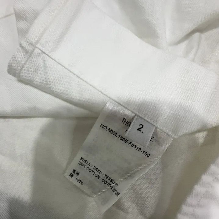 Thom Browne Thom Browne Striped Long Sleeve Shirt for Men Size US S / EU 44-46 / 1 - 4 Thumbnail