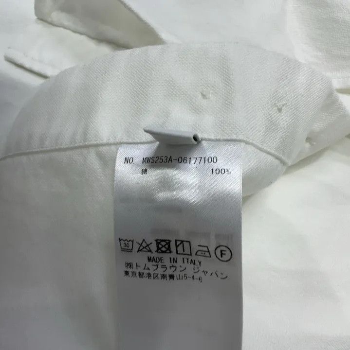 Thom Browne Thom Browne Sleeveless Oxford Shirt for Men Size US S / EU 44-46 / 1 - 6 Thumbnail