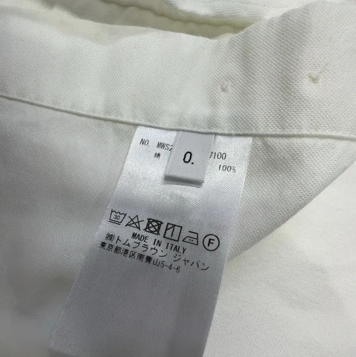 Thom Browne Thom Browne Sleeveless Oxford Shirt for Men Size US S / EU 44-46 / 1 - 5 Thumbnail