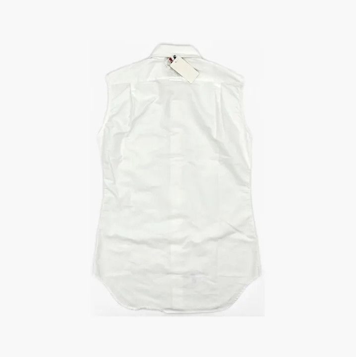 Thom Browne Thom Browne Sleeveless Oxford Shirt for Men Size US S / EU 44-46 / 1 - 3 Thumbnail