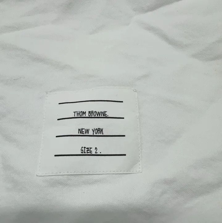 Thom Browne Thom Browne Sleeveless Oxford Shirt for Men Size US S / EU 44-46 / 1 - 4 Thumbnail