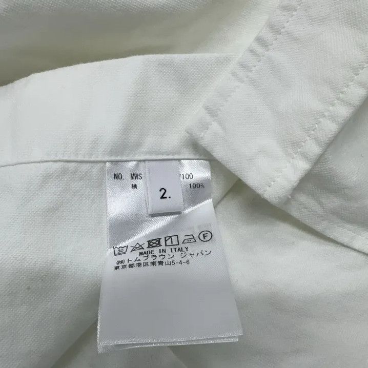 Thom Browne Thom Browne Sleeveless Oxford Shirt for Men Size US S / EU 44-46 / 1 - 7 Thumbnail