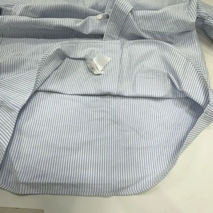Thom Browne Thom Browne Striped Oxford Long Sleeve Shirt Size US S / EU 44-46 / 1 - 11 Thumbnail