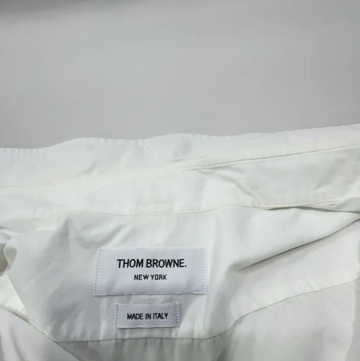 Thom Browne Thom Browne Classic Stripe Long Sleeve Shirt Size US S / EU 44-46 / 1 - 4 Thumbnail