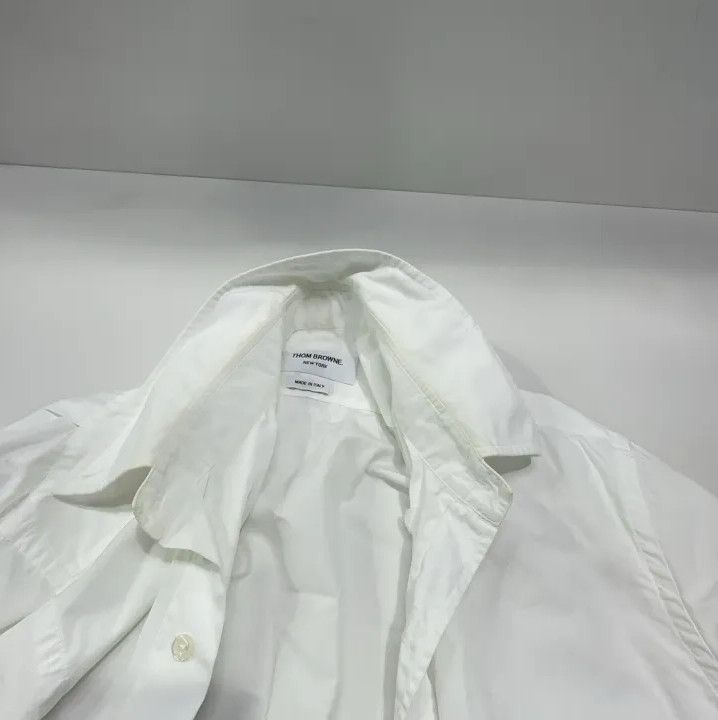 Thom Browne Thom Browne Classic Stripe Long Sleeve Shirt Size US S / EU 44-46 / 1 - 7 Thumbnail