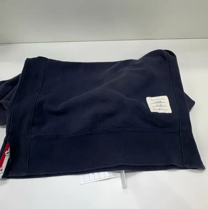 Thom Browne Thom Browne Classic Navy Crewneck Sweatshirt Size US S / EU 44-46 / 1 - 14 Thumbnail