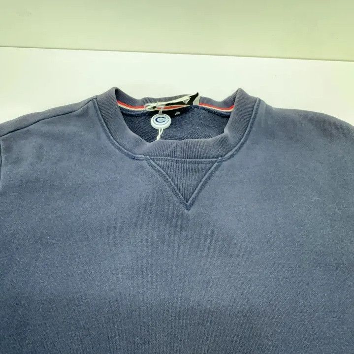 Thom Browne Thom Browne Classic Navy Crewneck Sweatshirt Size US S / EU 44-46 / 1 - 11 Thumbnail