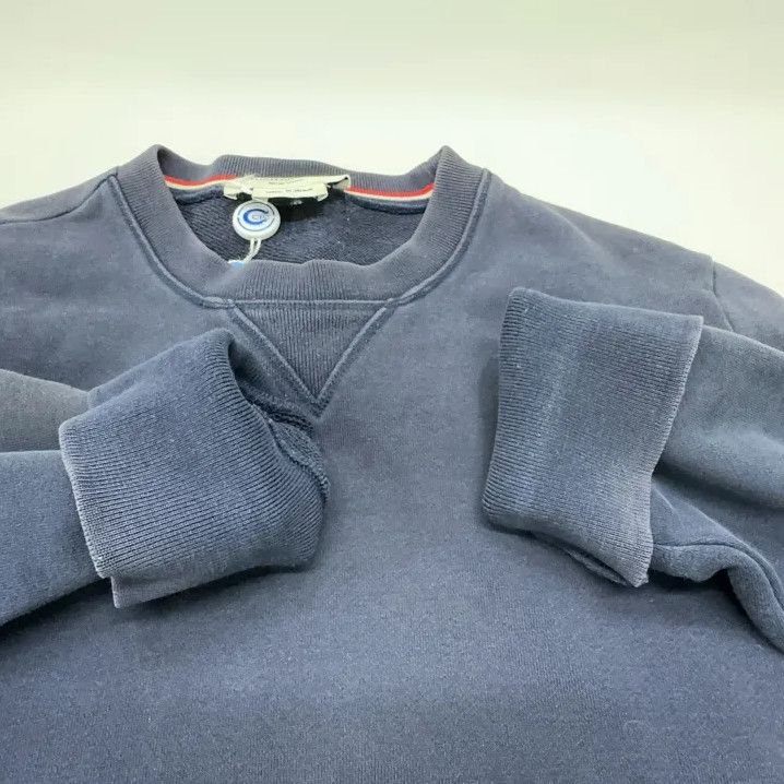 Thom Browne Thom Browne Classic Navy Crewneck Sweatshirt Size US S / EU 44-46 / 1 - 13 Thumbnail