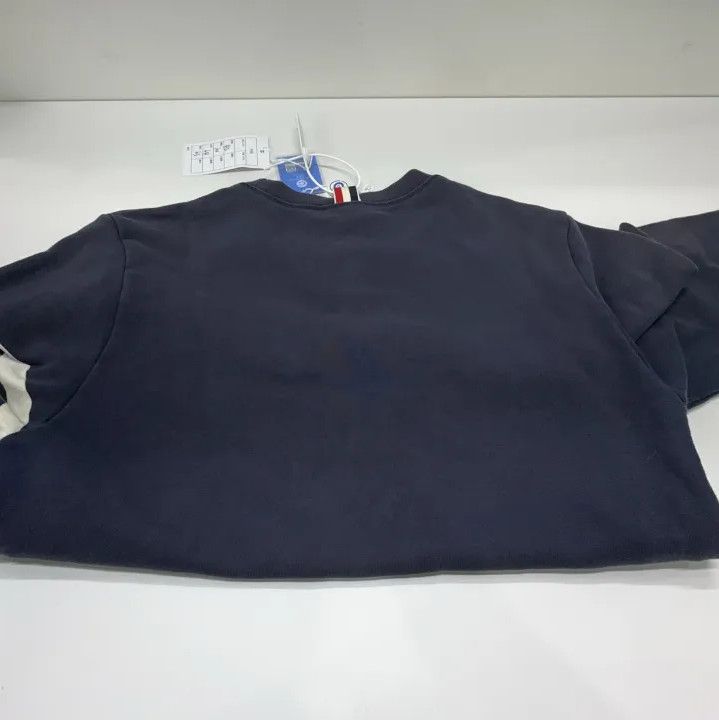 Thom Browne Thom Browne Classic Navy Crewneck Sweatshirt Size US S / EU 44-46 / 1 - 16 Thumbnail
