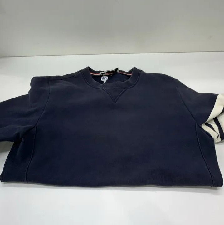 Thom Browne Thom Browne Classic Navy Crewneck Sweatshirt Size US S / EU 44-46 / 1 - 12 Thumbnail