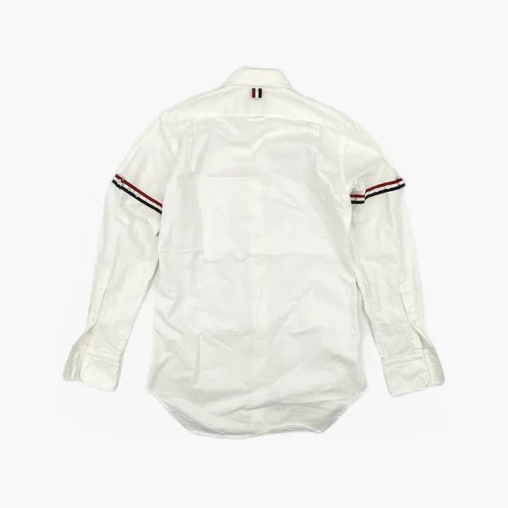 Thom Browne Thom Browne Striped Button-Up Long Sleeve Shirt Size US S / EU 44-46 / 1 - 3 Thumbnail