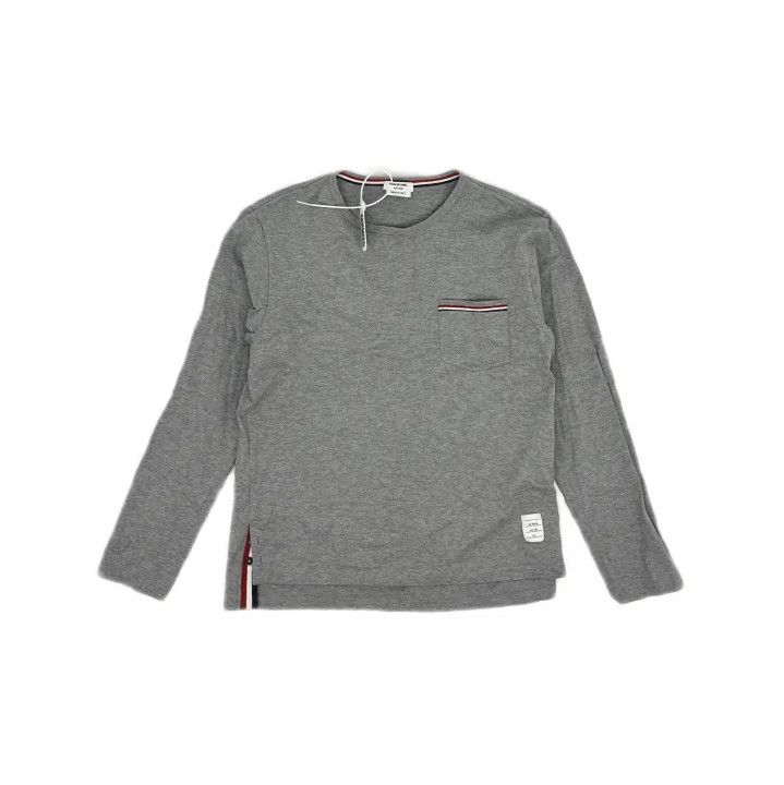 Thom Browne Thom Browne Gray Long Sleeve Hoodie Size US S / EU 44-46 / 1 - 2 Thumbnail