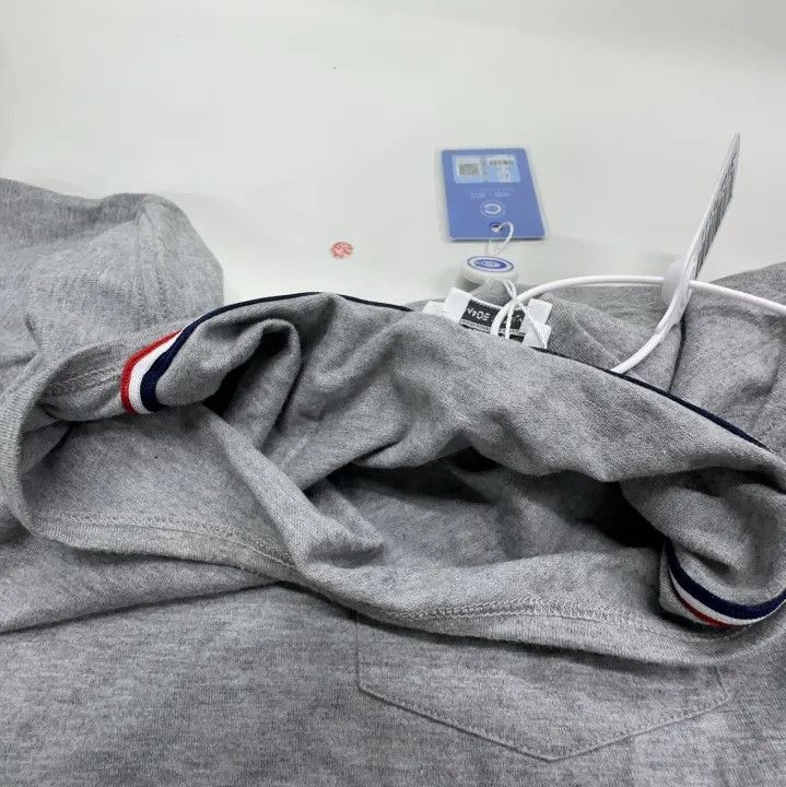 Thom Browne Thom Browne Gray Long Sleeve Hoodie Size US S / EU 44-46 / 1 - 6 Thumbnail
