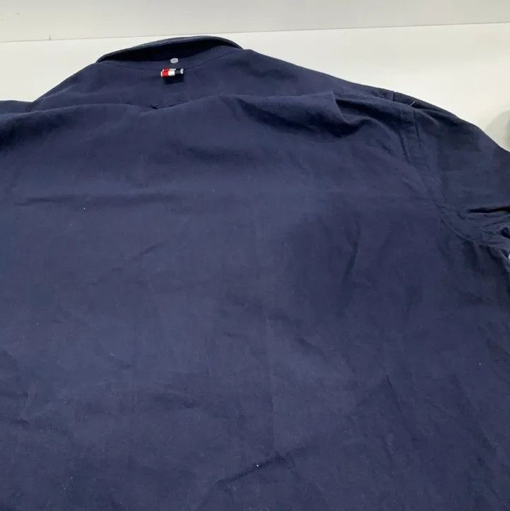 Thom Browne Thom Browne Classic Navy Long Sleeve Shirt Size US L / EU 52-54 / 3 - 12 Thumbnail