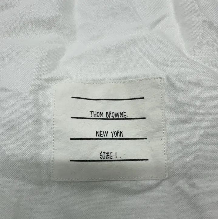 Thom Browne Thom Browne Long Sleeve Button-Up Shirt for Men Size US S / EU 44-46 / 1 - 5 Thumbnail