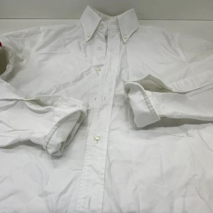 Thom Browne Thom Browne Long Sleeve Button-Up Shirt for Men Size US S / EU 44-46 / 1 - 10 Thumbnail