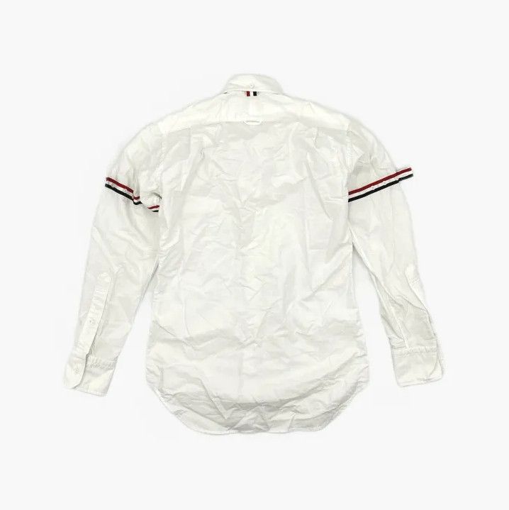 Thom Browne Thom Browne Long Sleeve Button-Up Shirt for Men Size US S / EU 44-46 / 1 - 3 Thumbnail