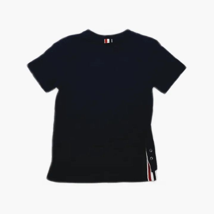 Thom Browne Thom Browne Navy Blue Short Sleeve T-shirt Size US M / EU 48-50 / 2 - 3 Thumbnail