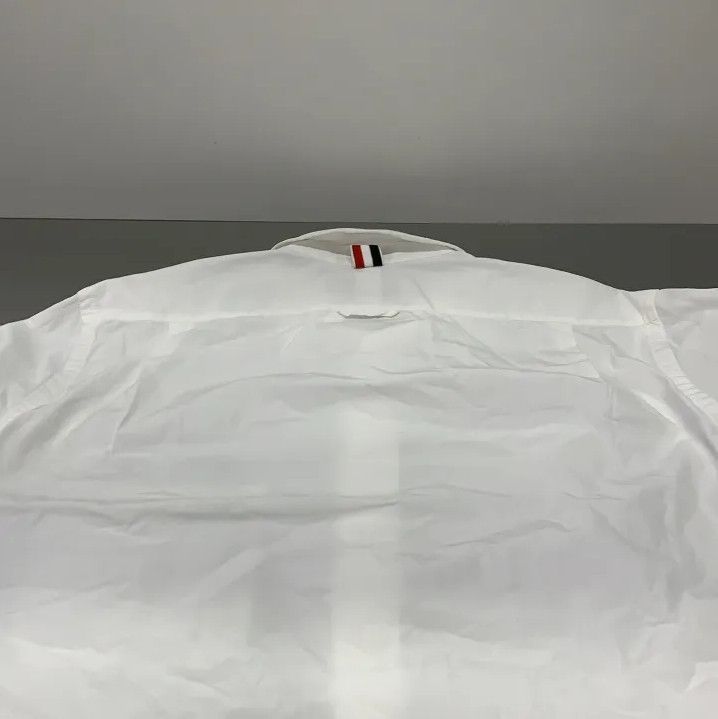 Thom Browne Thom Browne Classic Long Sleeve Striped Shirt Size US M / EU 48-50 / 2 - 13 Thumbnail