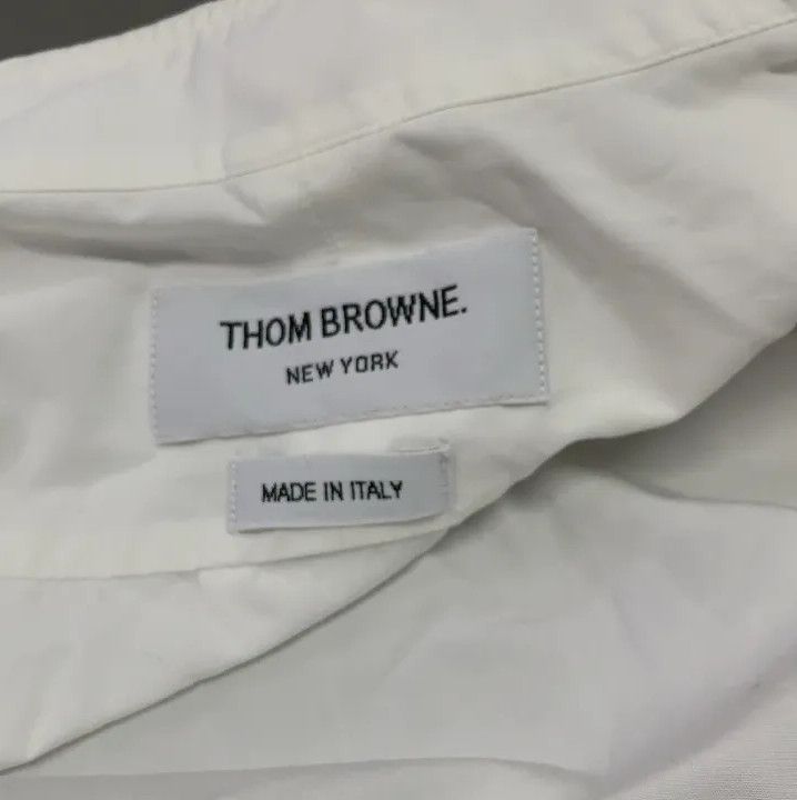Thom Browne Thom Browne Classic Long Sleeve Striped Shirt Size US M / EU 48-50 / 2 - 4 Thumbnail