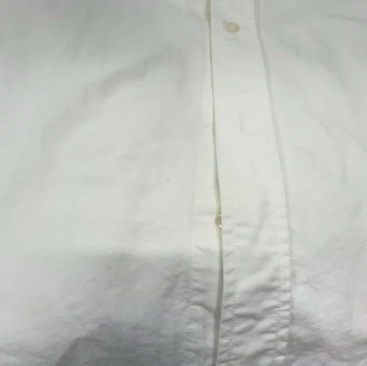 Thom Browne Thom Browne White Striped Long Sleeve Shirt Size US S / EU 44-46 / 1 - 12 Thumbnail