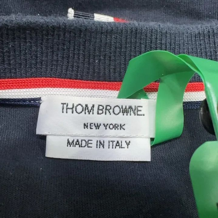 Thom Browne Thom Browne Dolphin Print Short Sleeve Tee Size US M / EU 48-50 / 2 - 4 Thumbnail