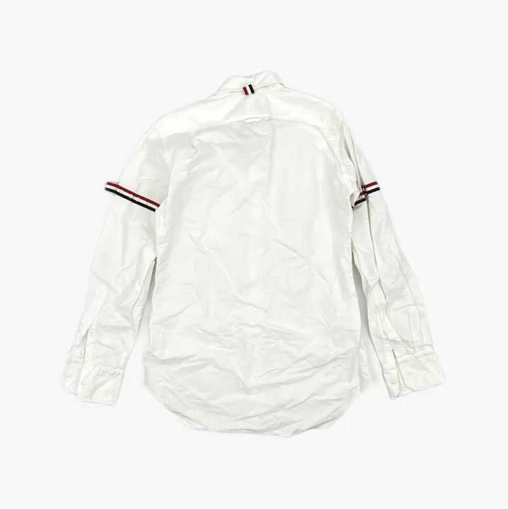 Thom Browne Thom Browne Striped Long Sleeve Button-Up Shirt Size US S / EU 44-46 / 1 - 3 Thumbnail