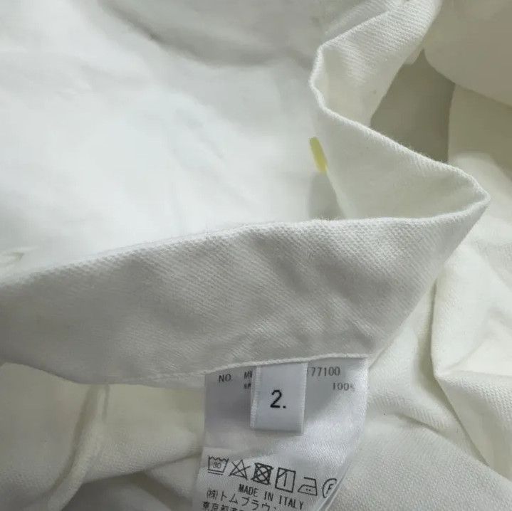 Thom Browne Thom Browne Striped Long Sleeve Button-Up Shirt Size US S / EU 44-46 / 1 - 5 Thumbnail