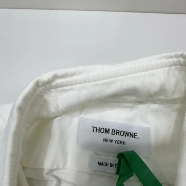 Thom Browne Thom Browne Striped Long Sleeve Button-Up Shirt Size US S / EU 44-46 / 1 - 6 Thumbnail