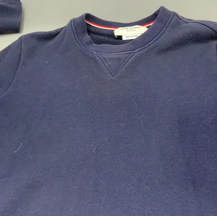 Thom Browne Thom Browne Classic Striped Navy Sweater Size US M / EU 48-50 / 2 - 9 Thumbnail