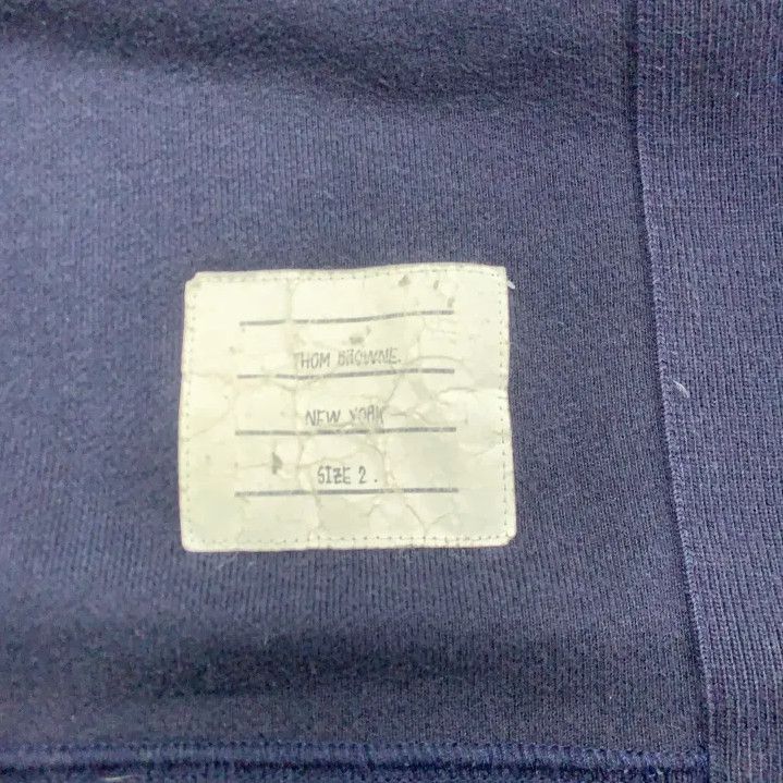 Thom Browne Thom Browne Classic Striped Navy Sweater Size US M / EU 48-50 / 2 - 5 Thumbnail